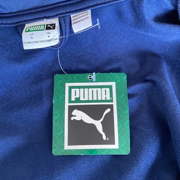 Puma Zippered Nylon Jersey Jacket - Picture 5 of 11